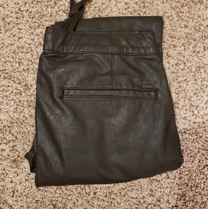 PACSUN Leather Joggers